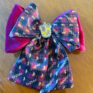 Gryffindor Plaid Hair Bow